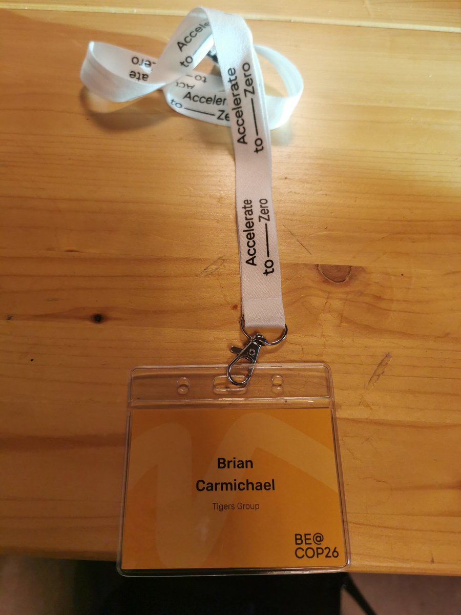 briancar1983's tweet photo. Delighted to have been asked to attend @CScotIC COP26 Zero Carbon Horizons Summit on behalf of @TIGERS_UK and provide input into the skills workshop - looking forward to seeing the ideas and actions we come up with as a collective group #notatalkingshop https://t.co/LmSMfbWszf