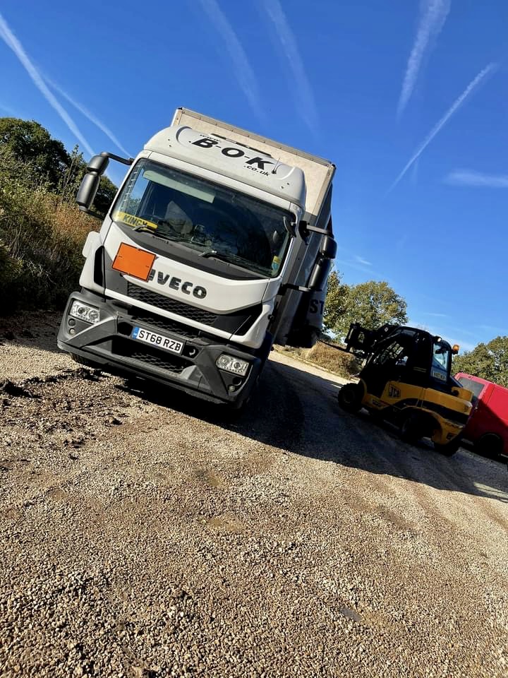 The sun is shining for some deliveries in Great Yarmouth #adrfreight #haulage