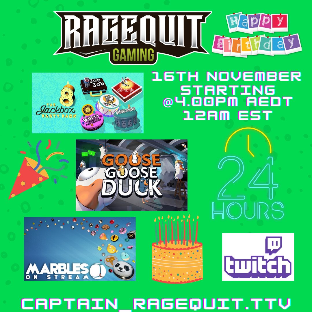 Anthony78936605's tweet photo. Getting super keen for my 1st 24hr stream 

#twitch #birthday #livestreaming #SupportSmallStreams #SupportSmallStreamers https://t.co/BRuurYaoM7