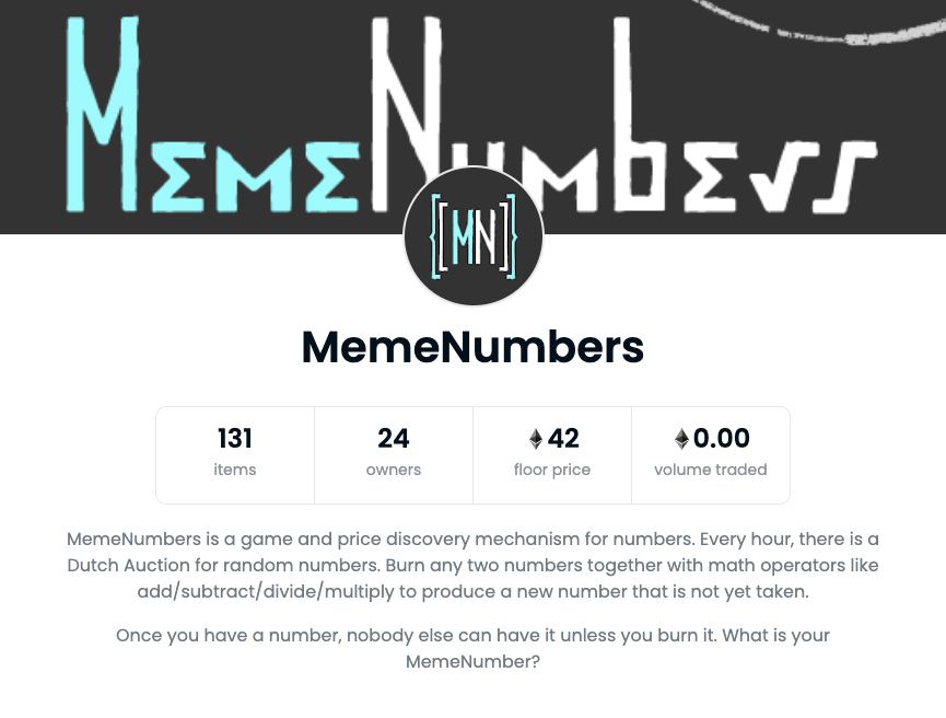 MemeNumbers tweet media
