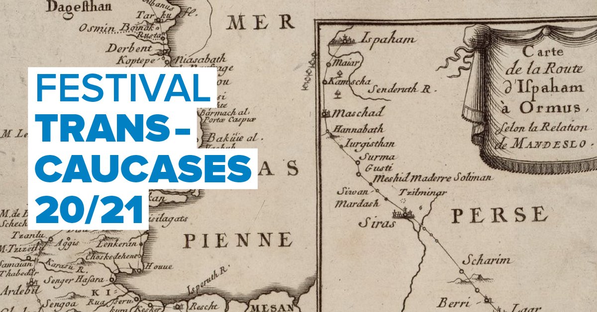 Inalco's tweet photo. Festival #Transcaucases 🗺️ Werner Gaboreau (@USN_Recherche) tiendra ce vendredi à 19h une conférence consacrée au vécu du voyage à travers le Caucase et sa transcription cartographique dans les sociétés européennes au XVIIe siècle.
Entrée sur inscription : https://t.co/FsTilDF7ae https://t.co/J5zrQiaee2