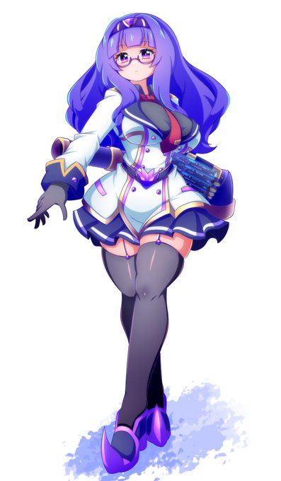 #バースセイバー ジェンティアーナの新立ち絵できた 