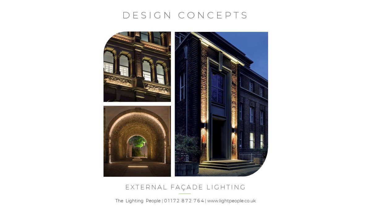 Whether it’s the front of a home, or a shop, external façade lighting adds personality to the exterior of a building. Through specifying a variety of fittings such as up-lights, floor-wash fixtures, and wall lights we can prioritise the hierarchy of architectural features.