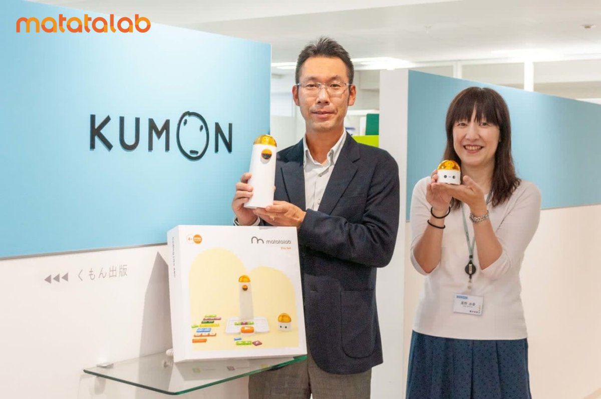 MatataStudioEDU's tweet image. Japan’s largest education platform Coeteco met with our Japanese partner Kumon!

We had an in-depth intro and demonstration of #Matatalab coding robots, and will be featured in Coeteco&apos;s 10,000+ coding training programs!
Learn more: coeteco.jp/articles/11429

#TryMatatalab #STEM