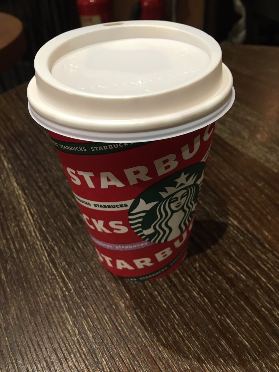 RebMoly's tweet photo. @Starbucks @StarbucksUK Christmassy though the red cups are, gutted to be given a disposable cup when sitting in last night - not the first time I've received an unnecessary single use cup because no mugs. Should've offered my keep cup... https://t.co/zJiQX3SB3c