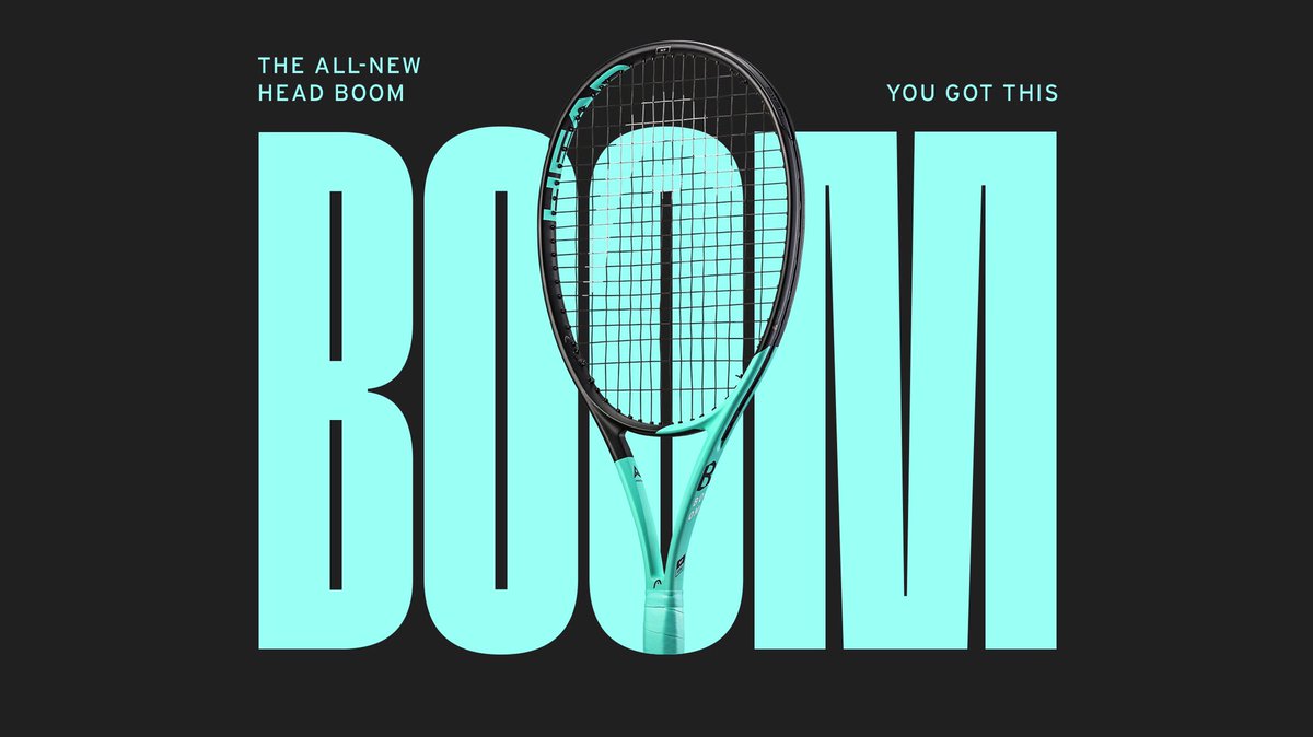 It’s finally revealed! Our new racket silo, the Boom, launching in January. 💥😃

#HEADYouGotThis #Boom
