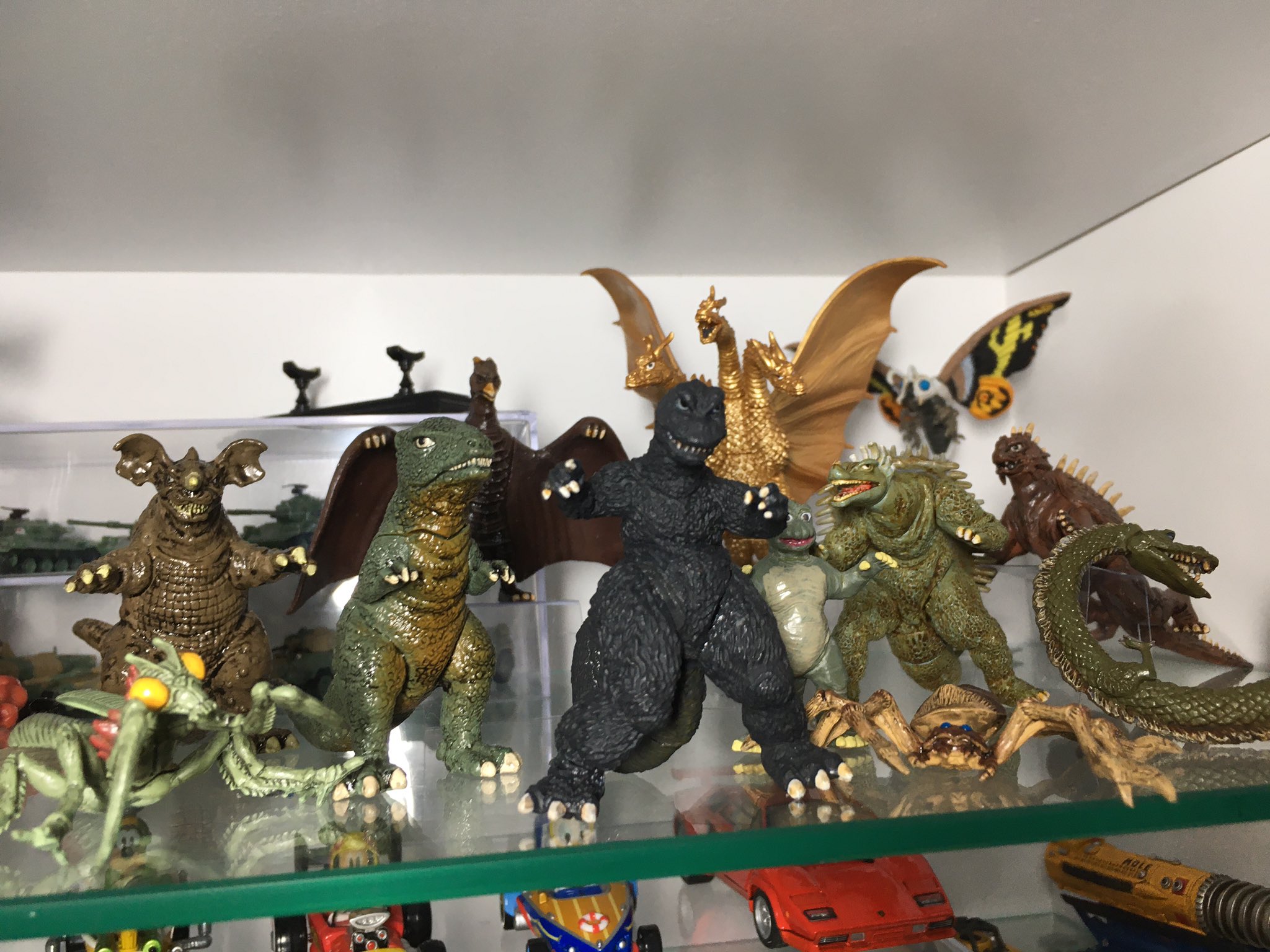 ミニラ＆ゴロザウルス＆バラゴン ☆ ゴジラ怪獣軍団 延ばし