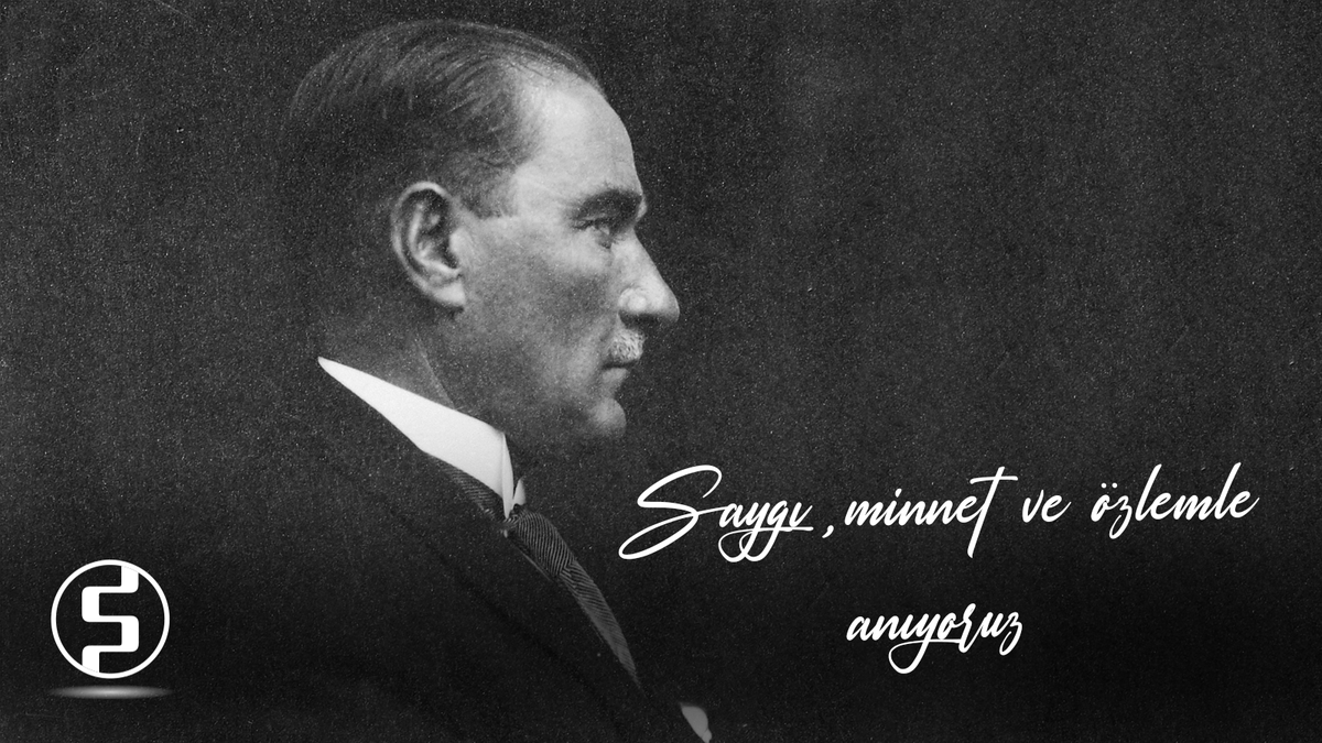Zamanın değiştiremeyeceği tek şey sana duyduğumuz özlem... Vefatının 83. yılında Ulu Önder Mustafa Kemal Atatürk'ü saygı, minnet ve özlemle anıyoruz.
#10Kasım