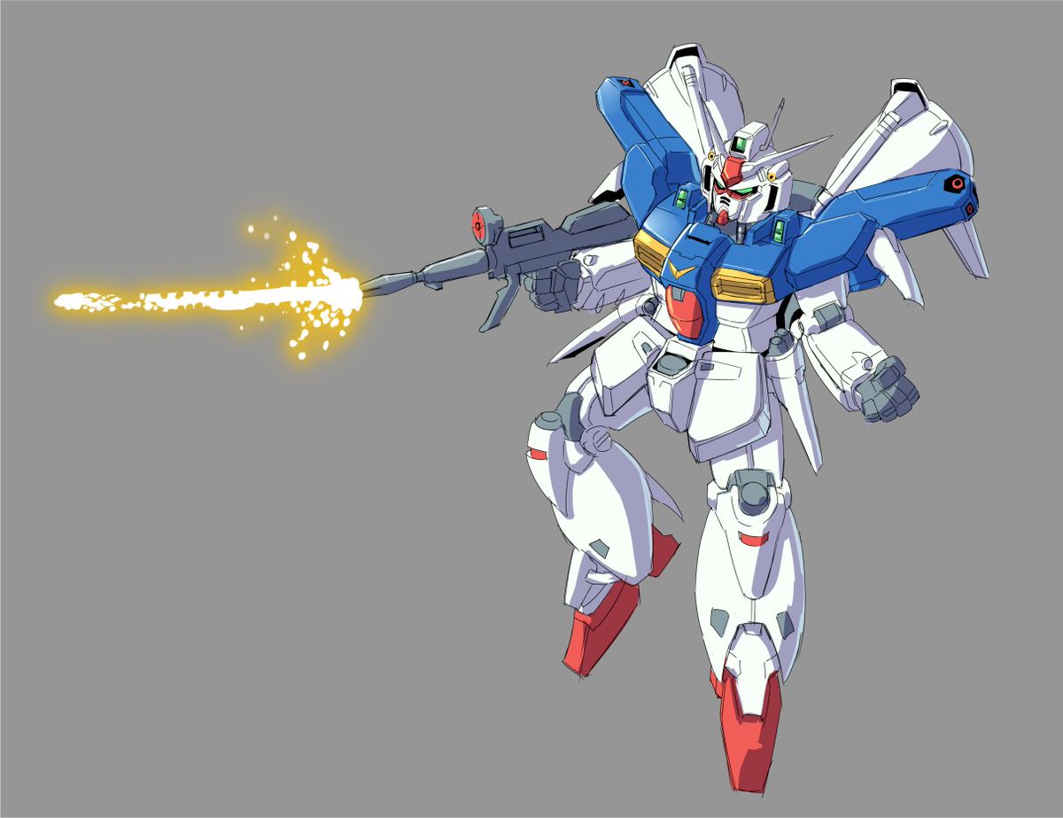 robot no humans mecha weapon energy gun solo beam rifle  illustration images