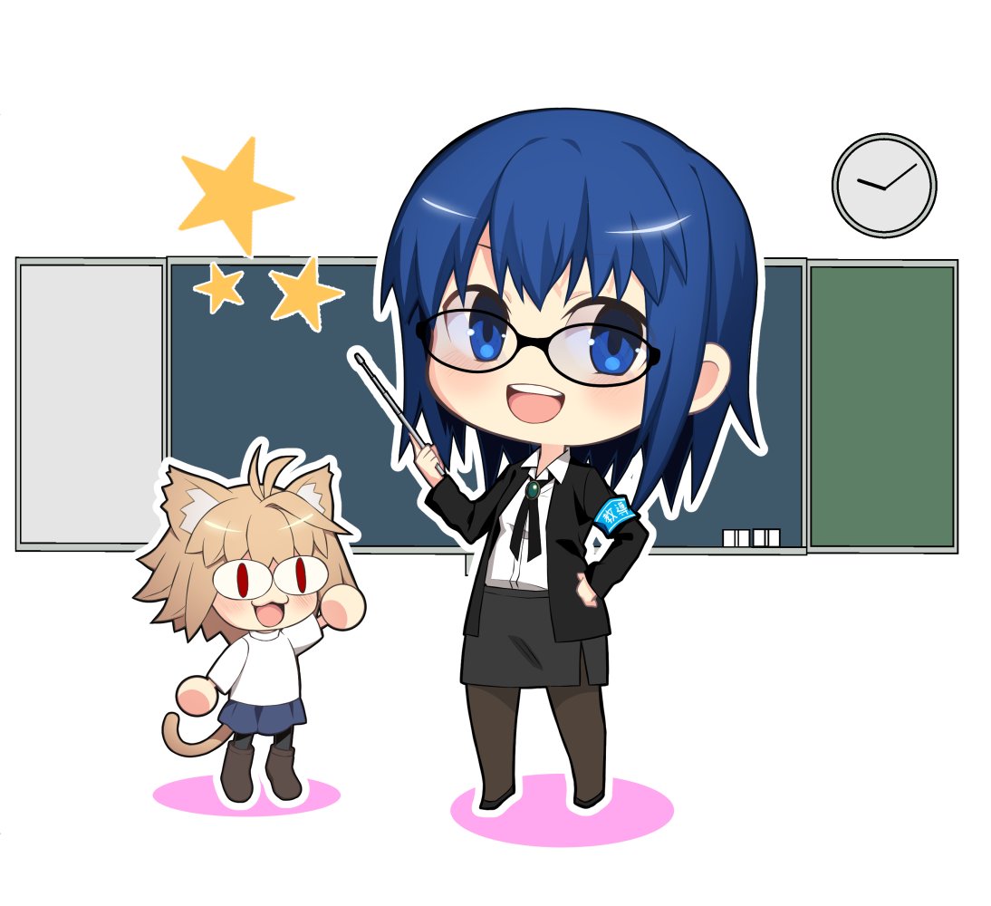 シエル先生とねこアルク 月姫 ひらかわ ロマ原中のイラスト