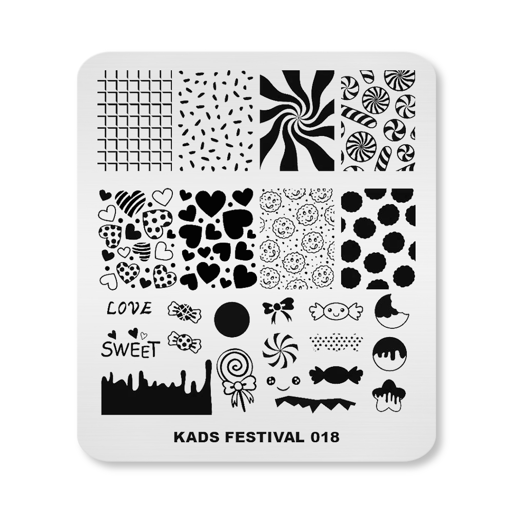 Kadsnailart's tweet photo. π¬ππ«β£KADS stamping plate Β· Festival 018 Β·β£
β£Available now at https://t.co/UE4F2dsMsd(link in bio).β£
β£
#nails #kadsnailart #nailsnails #nailplates #stampingnailart #pinknails #chocolatenails #sweetnails #cutenails #candynails #lovenails #valentinesnails #valentinesday https://t.co/n9xeKeVjzu