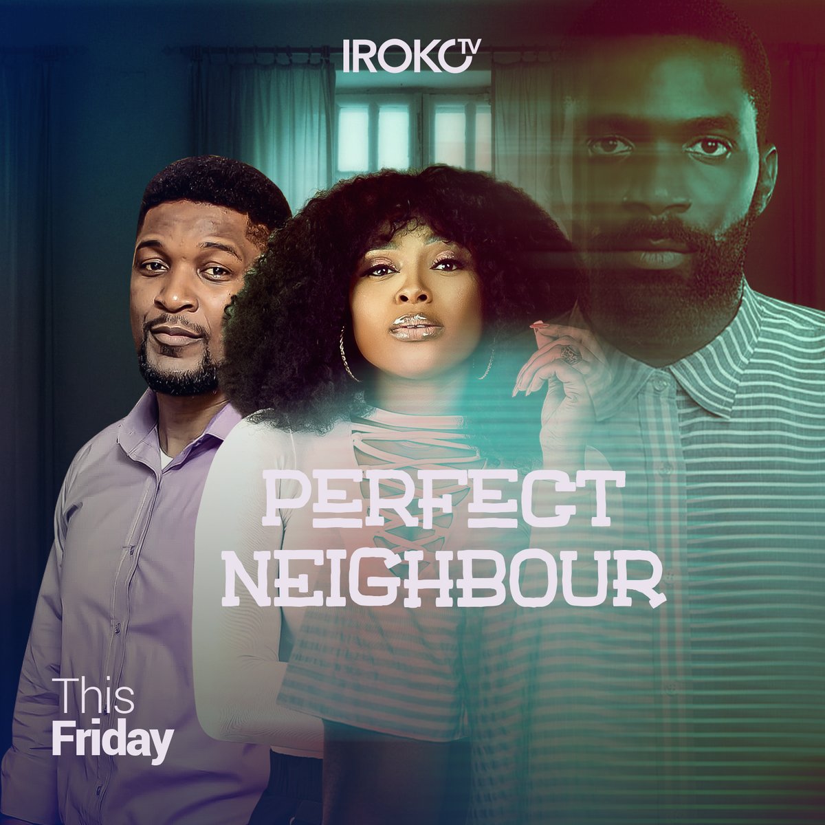 irokotv's tweet photo. Eric's experience made him take a job to disvalue ladies morals. In the process, the unbelievable happened.
Starring
@KingWoleOjo
@esodike__
"PERFECT NEIGHBOUR" will be available this Friday on iROKOtv.
Subscribe>>> https://t.co/UFf2cA9SOG
#irokotv #perfectneighbour https://t.co/r7PvpSaKbE