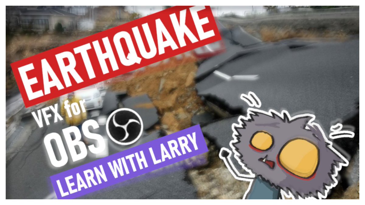 LarryIRL's tweet photo. New #LearnWithLarry video premiering in 15 mins! π
Watch here:
https://t.co/1540M5h5Dk
#OBSTutorials #StreamerTips #Butts #VFX #OBS https://t.co/CVNuFSTKr9