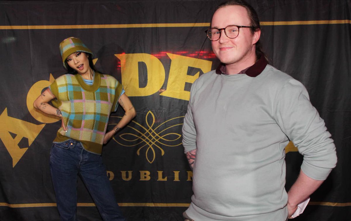 The_onlyTONE's tweet photo. Such an icon loved meeting you @rinasawayama can't wait till you come back to Ireland again ❤️ https://t.co/toUkYuwkbY