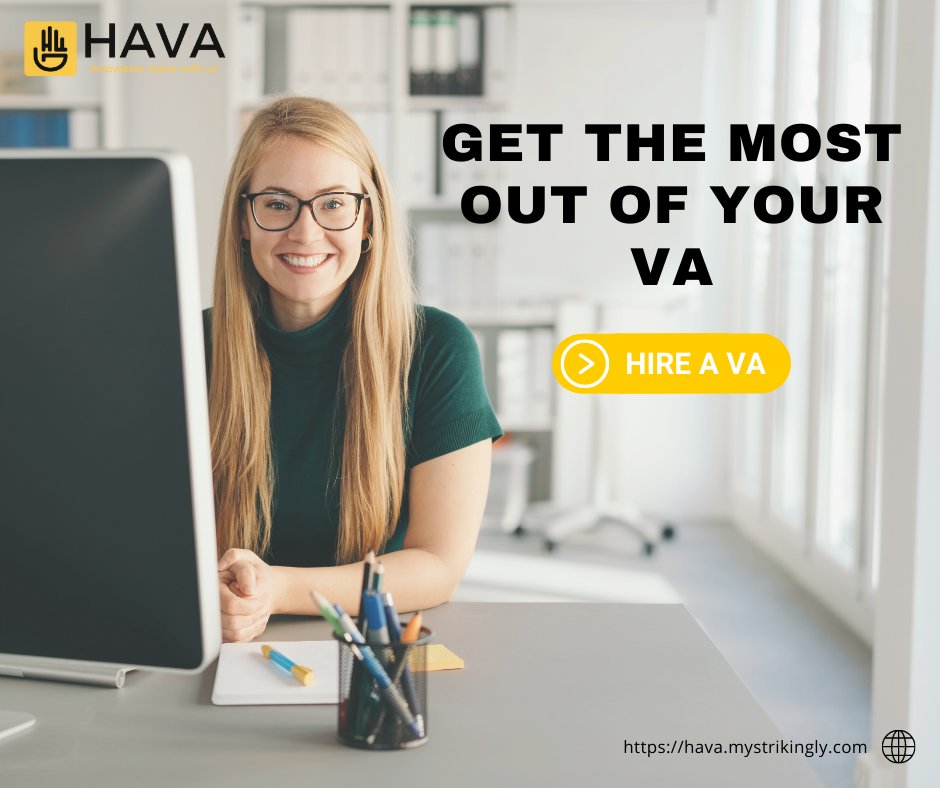 HannahGraceFer5's tweet image. Contact us today to learn more about how our services could meet your specific requirements. ☑
🌐 hava.mystrikingly.com
#virtualassistants #hireavirtualassistant #hirefromanywhere
#outsource #outsourcingsolution