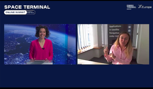 xeuropeproject's tweet photo. What are the current challenges of the #spaceindustry? How can we respond to these or solve them? What challenges await us in the future? Fiametta Diani, Head of Market Development at @EU4Space, gives the answers at #SpaceTerminal. https://t.co/9Jzqz6pNGf