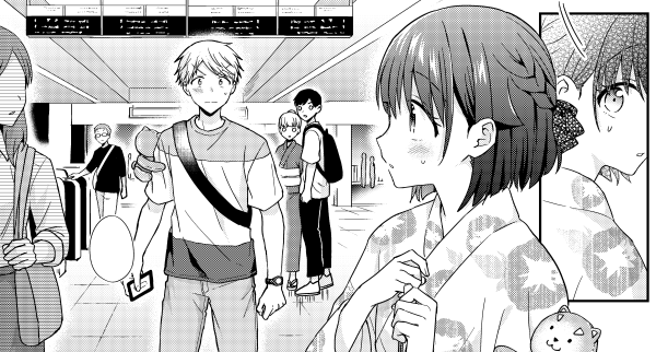 【web連載】「#声の小さい小森さんとクソデカ大声の大林くん」第37話が更新されました。お祭りの帰りのお話です。

ComicWalker(https://t.co/HrOCwvthHG)
ニコニコ静画(https://t.co/AElxv8rKsk)
※次回11月24日更新

✨単行本①発売中です。②は1月発売予定です✨
(https://t.co/Aqoc9p5Q0r) 