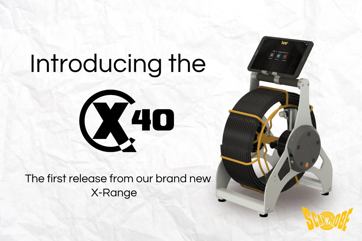 ScanprobeLTD's tweet photo. Introducing the #TrapJumper X40, our first release from our new #XRange.  Incorporating #mobiletechnology to integrate WinCan ProTouch &amp; our own mina Survey into a compact tablet unit, or downloadable #mobileapp, the options are plenty!
.
.
.
#drainage #utilities https://t.co/tcu3PrrTGB