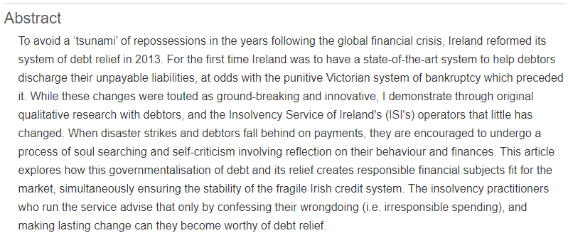 Irish J of Sociology tweet media