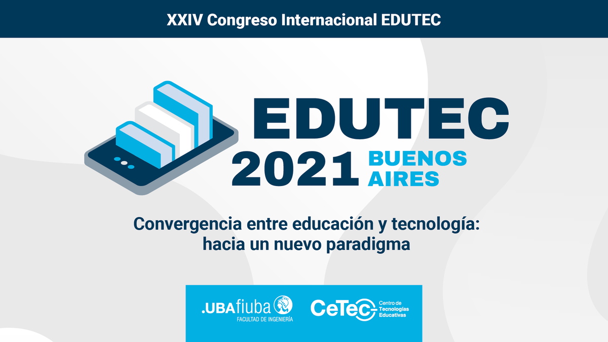 #edutec2021 Inauguración hoy miércoles 10, 9:30 (hora Buenos Aires), Convergencia entre educación y tecnología: hacia un nuevo paradigma.
Acesso a la sesión: youtube.com/watch?v=985dKJ…