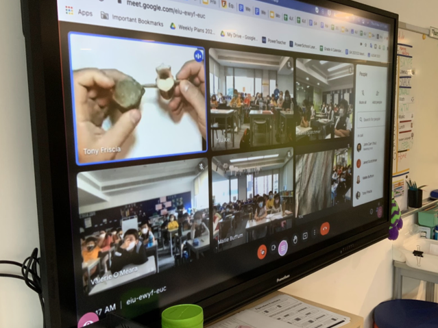 StamfordHK's tweet photo. Students in Grade 4 had the exciting opportunity to connect with a real-life paleontologist via web chat!  Associate Professor Tony Friscia from UCLA brought their learning to life, discussing his work on fossil excavations and mammalian evolution. https://t.co/WCBOhXHvKQ
