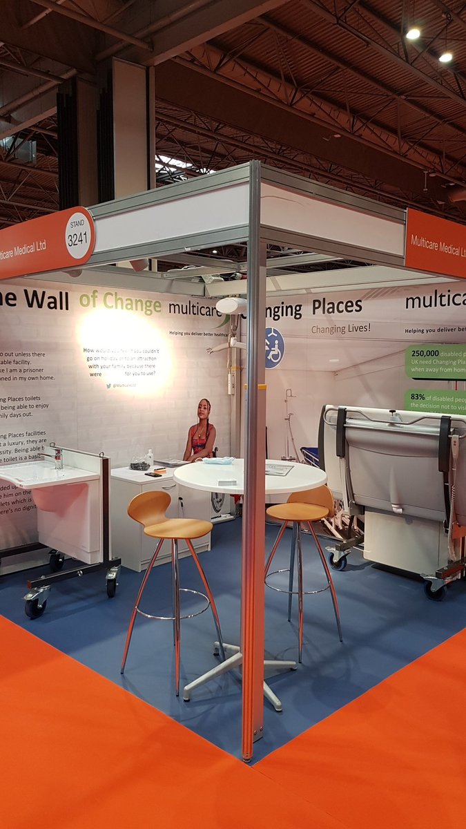 MulticareLtd's tweet photo. We're at the @FamilyAttractEx on stand 3241 with a #changingplaces room.

Come and visit us on stand 3241 https://t.co/oAjFDC90rE
