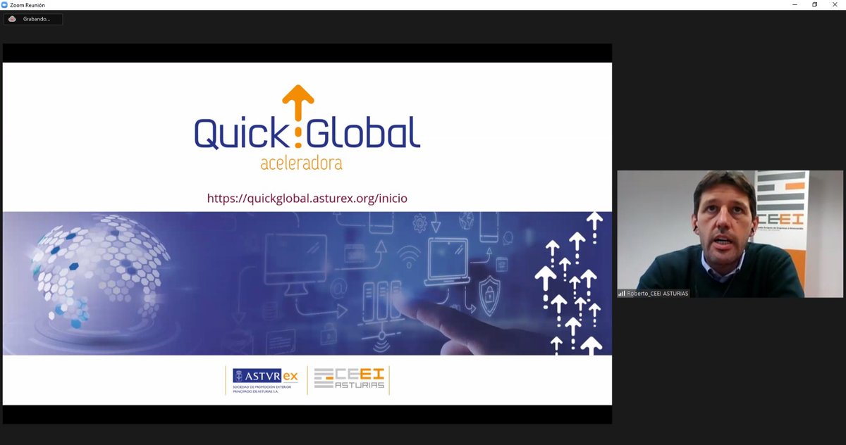 Thanks <a href="/EUBIC/">EBN -European Business & Innovation Centre Network</a>  for inviting us to participate in this training track about #internationalization and present the #quickglobal program as a #bestpractice to speed up the process for #startups <a href="/ceeiasturias/">CEEI Asturias</a> <a href="/ASTUREXExporta/">ASTUREX</a>