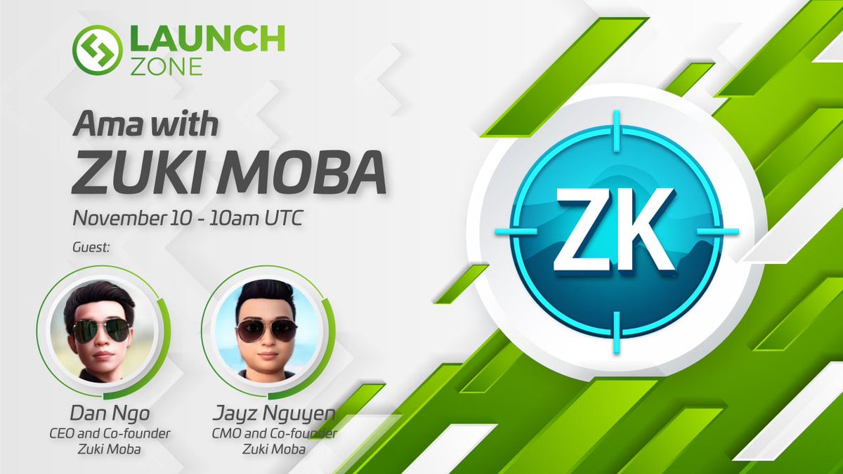 launchzoneann's tweet photo. AMA Series With #Zuki_Moba

🎁Prize: 200$
🕰Date: Today, 10am UTC - November 10
🏛Venue: https://t.co/ePa9S88Qt4 https://t.co/5T24IeTZFR