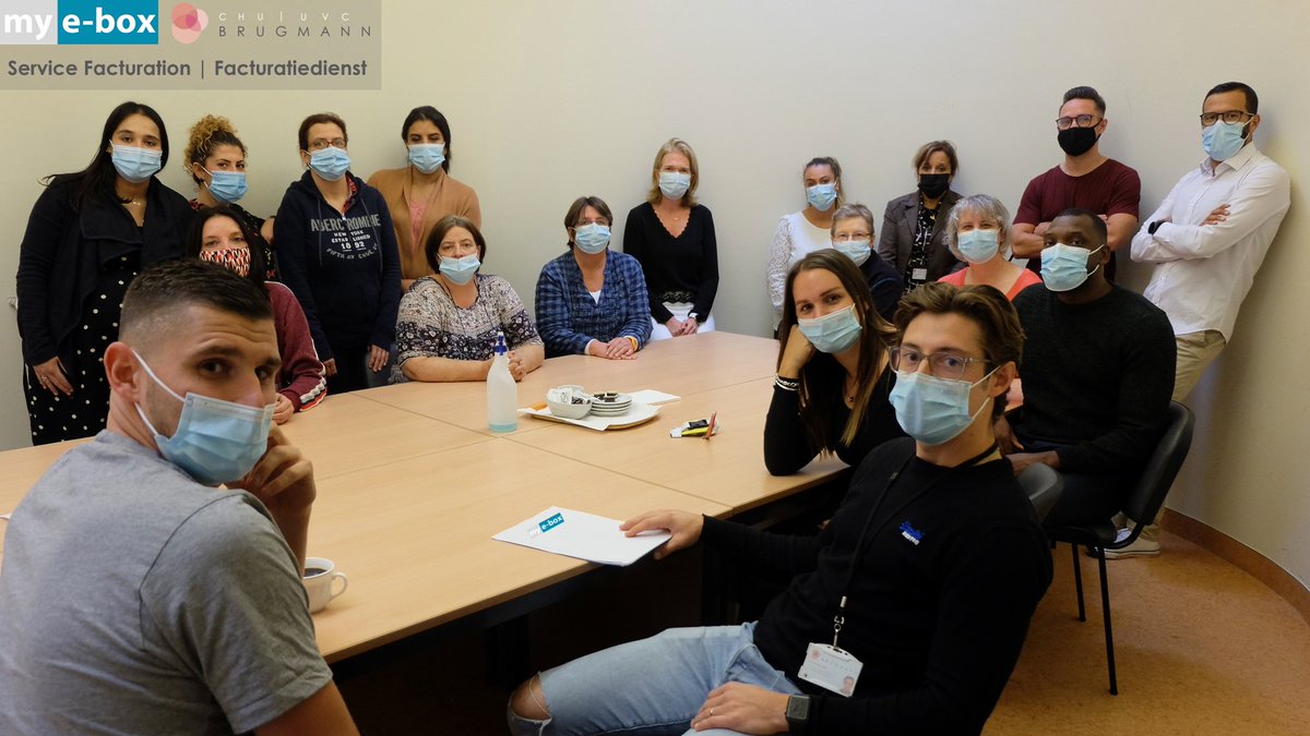 chubrugmann's tweet photo. Dans le cadre de sa dynamique de #digitalisation, le CHU Brugmann innove en proposant à ses patients d'accéder à leur facture électronique via l'interface sécurisée #myebox. Un projet mené tambour battant par l'équipe #facturation, et un véritable gain de temps et d'efficacité ! https://t.co/Fe3vKh0n2u