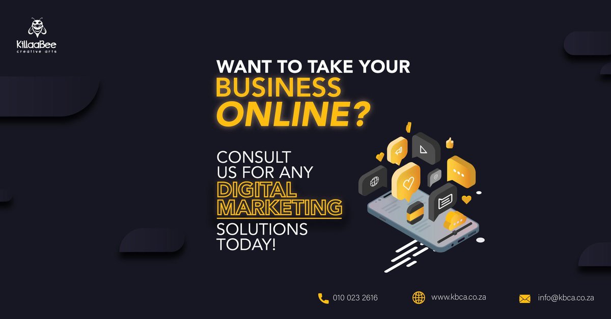 wfreemantle's tweet photo. Looking for a Digital Design Agency that appeals to eeevery Entrepreneur, SMME, Influencers, zonke maan iBrands zenu? then @Killaabee_ is the ONE π₯π₯ if yβall think ndiyaXoka check their page and site ππΎ
#KillaabeeSmallBizIgnitor
#Webpackages
#DigitalMarketing
#DigitalEconomy https://t.co/CD8XCcyNBv