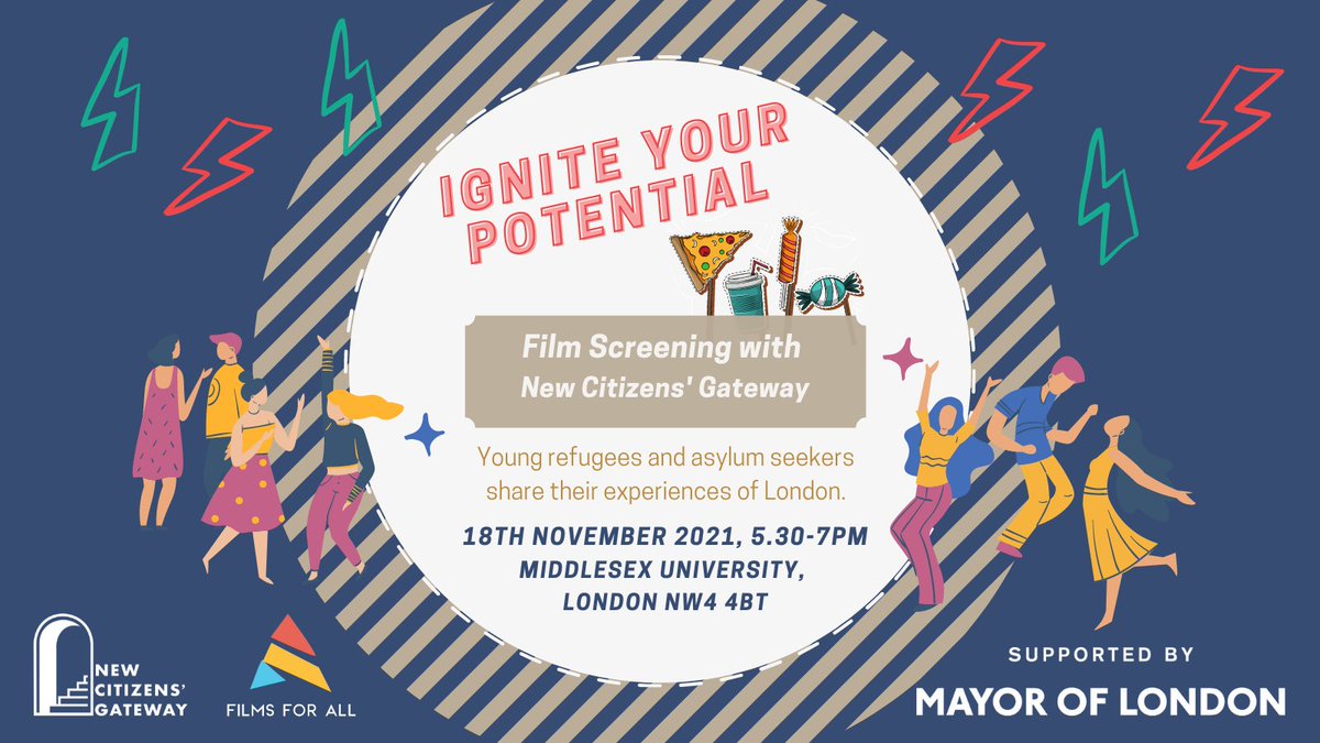 Films For All (@films_forall) on Twitter photo As we're near the end of the film and leadership program, youths from our academies have been organizing screening events and managing their own budgets. This flyer was designed by participants from <a href="/NCGateway/">New Citizens' Gateway</a> 🔥#YoungLondonersFund #YouthLedDocu <a href="/MayorofLondon/">Mayor of London, Sadiq Khan</a> <a href="/refugeecouncil/">Refugee Council 🧡</a> As we're near the end of the film and leadership program, youths from our academies have been organizing screening events and managing their own budgets. This flyer was designed by participants from <a href="/NCGateway/">New Citizens' Gateway</a> 🔥#YoungLondonersFund #YouthLedDocu <a href="/MayorofLondon/">Mayor of London, Sadiq Khan</a> <a href="/refugeecouncil/">Refugee Council 🧡</a>