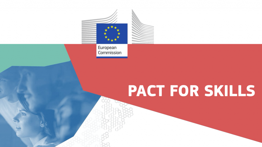 As the EU’s #PactforSkills marks its 1st birthday, <a href="/industriAll_EU/">industriAll Europe</a> calls for
➡️greater investment
➡️individual rights to training
➡️stronger coordination
to ensure re-/upskilling for workers in all regions as a pillar of Europe’s #JustTransition framework.
bit.ly/3n331S6