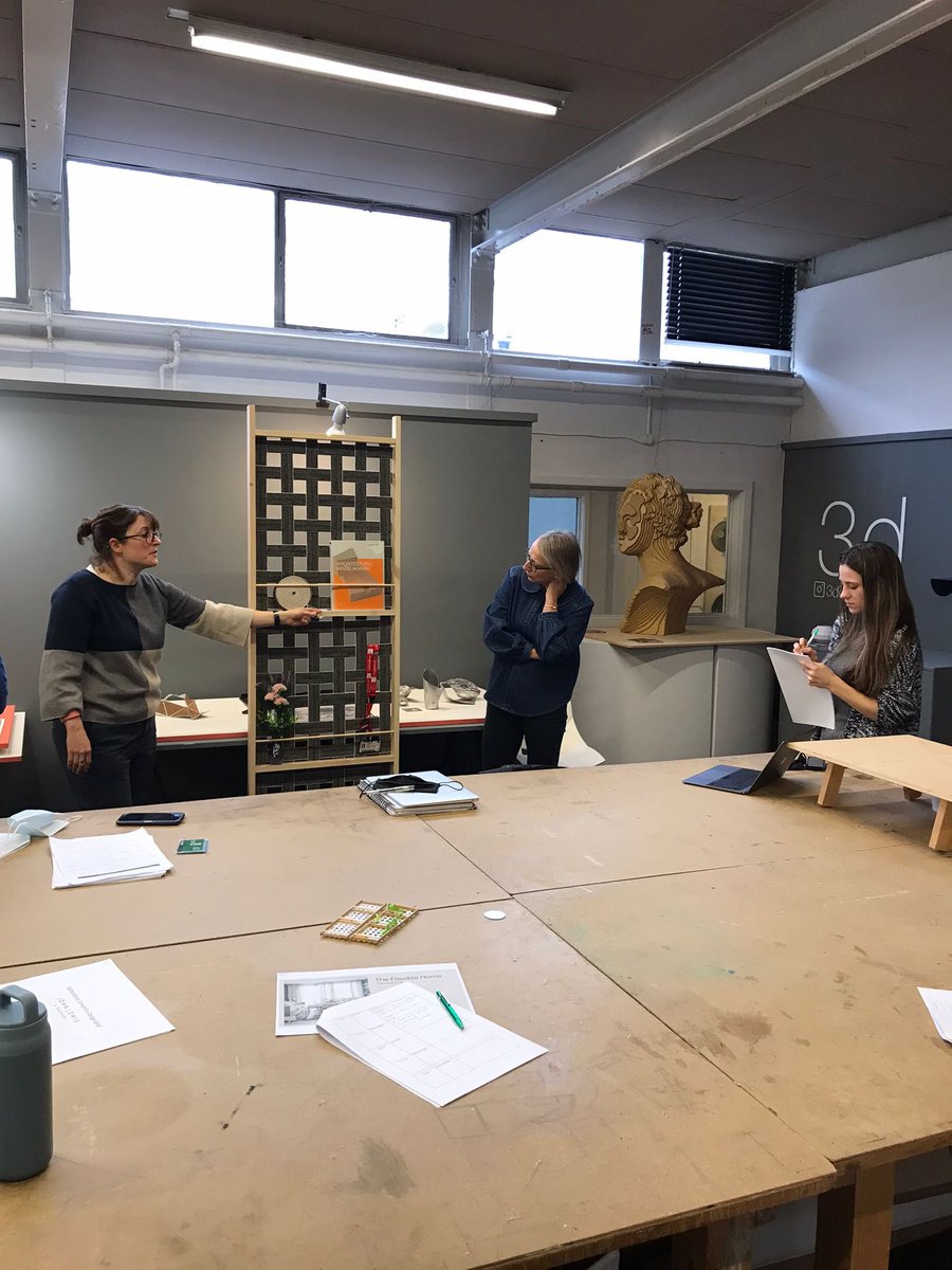 3ddesignstaffs's tweet photo. Excellent presentations from our latest Live brief with @johnlewis and our @3ddesignstaffs @idstaffsuni students. Huge thanks to @JohnLewisRetail 
#design #livebrief #johnlewis #innovation #jlp
#craftsmanship #contemporarydesign #living #interiorproduct #staffsuni https://t.co/9BjtRP6o5X