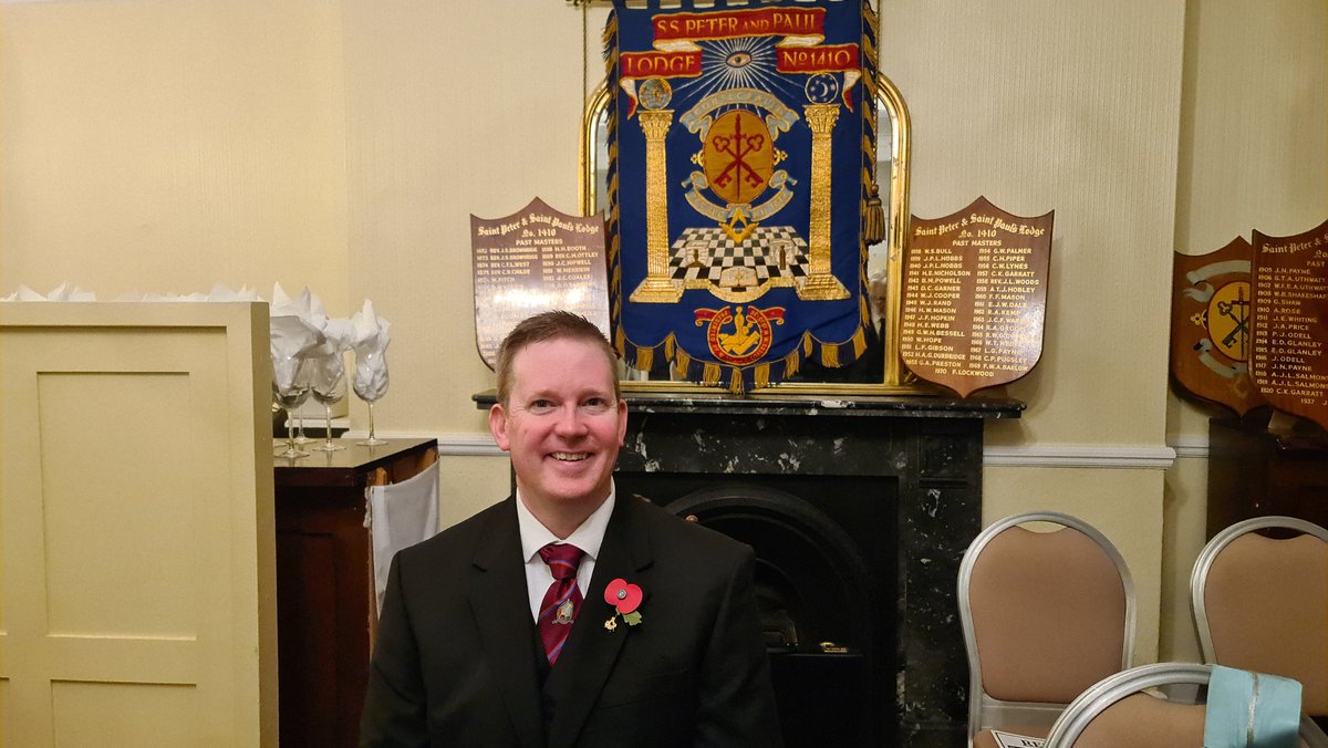 Last night we had a great evening out meeting new Freemasons at the Installation of St Peter &amp; St Pauls' Lodge.
Its the first official outing for two members of the NECC Team in their new roles as Provincial Grand Stewards. The installing Master is also a Provincial Grand Steward