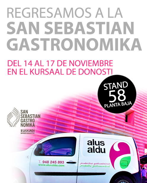 Este año volvemos a la feria San Sebastián
Gastronomika 2021, con mucha ilusión de
reencontrarnos con vosotros.
#ssgastronomika #gastronomika2021
#sansebastiangastronomika2021 #gastronomia