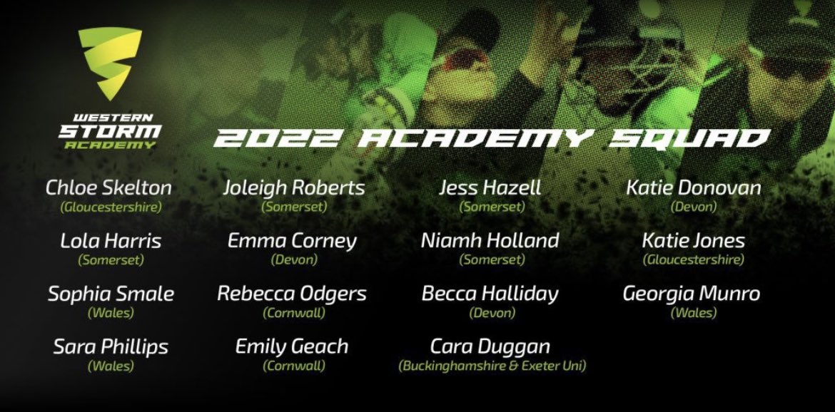 GlosCricketFdn's tweet photo. Fantastic to see @GCBCricket representation in the @_WesternStorm Academy. Through hard work and determination well deserved academy spots for @ChloeSkelt10 and @Katie_j0nes a huge achievement the whole of Gloucestershire is extremely proud 💪🏻💪🏻 https://t.co/Cz9Z71YZKY