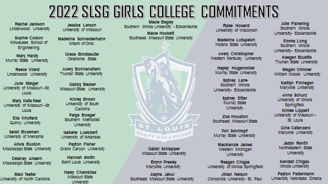 It’s a good day for <a href="/SlsgG/">SLSG Girls</a>! Congratulations to all ladies participating in #SigningDay2021! #SLSGnation is proud of each of you! 💪⚽️

👀👇
