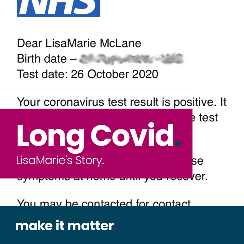 ashmedcomms's tweet photo. LisaMarie tested positive for #coronavirus on October 26th, 2020, and since then, her life hasn’t been the same. Long covid, heart failure, breathing retraining and a total of 36 tablets per day has become her new norm.

Read more about her story below...

#covid19 #longcovid