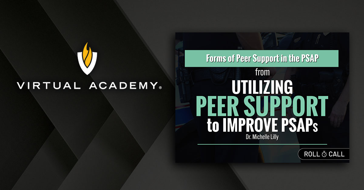 New 911 Roll Call!
Dr. Michele Lilly covers the types of Peer Support Teams that are beneficial in a PSAP. Check out more roll calls on this topic:bit.ly/3vzRoVl
#RollCall #911 #Telecommunicators