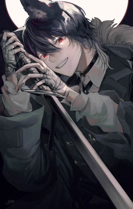 🐺⚔
#金剛力也像 