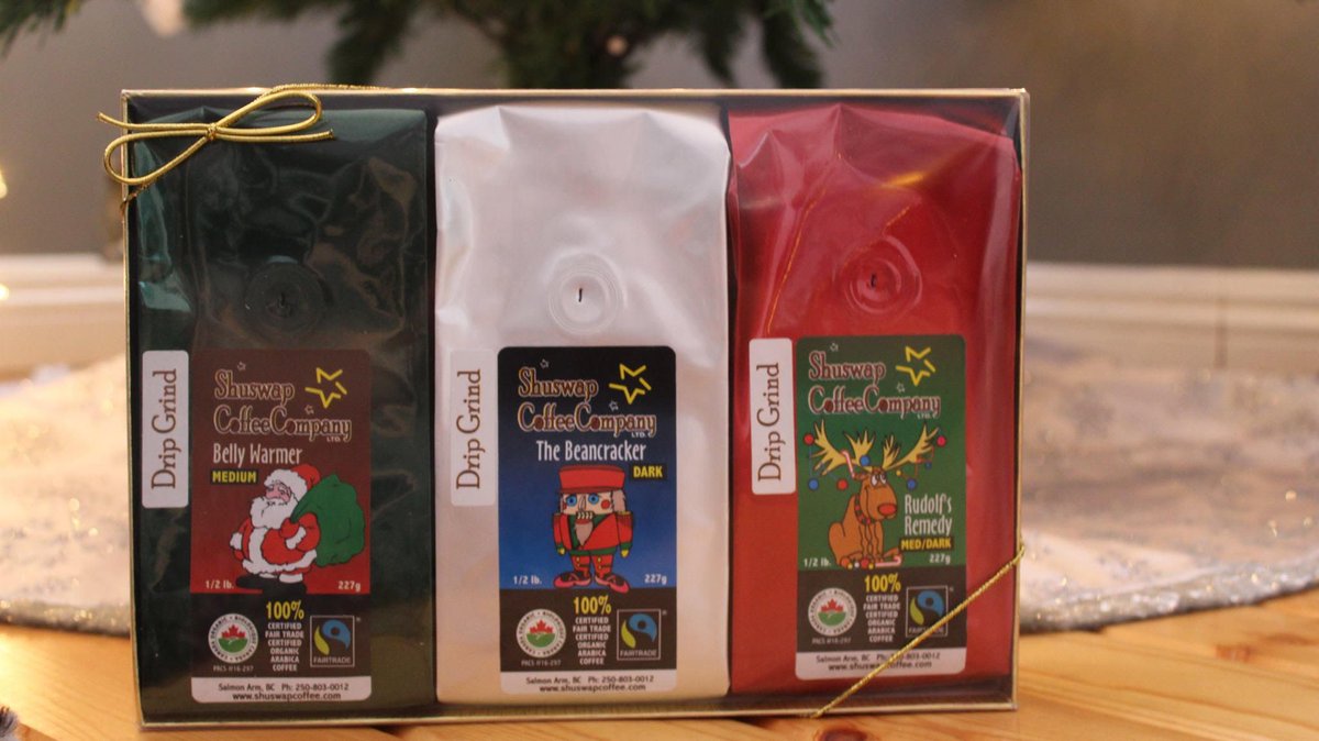 Our holiday gift packs make for a great Secret Santa gift! These packs feature three exclusive blends that are only available this time of year! 

Order online today here: bit.ly/3gOAf3V