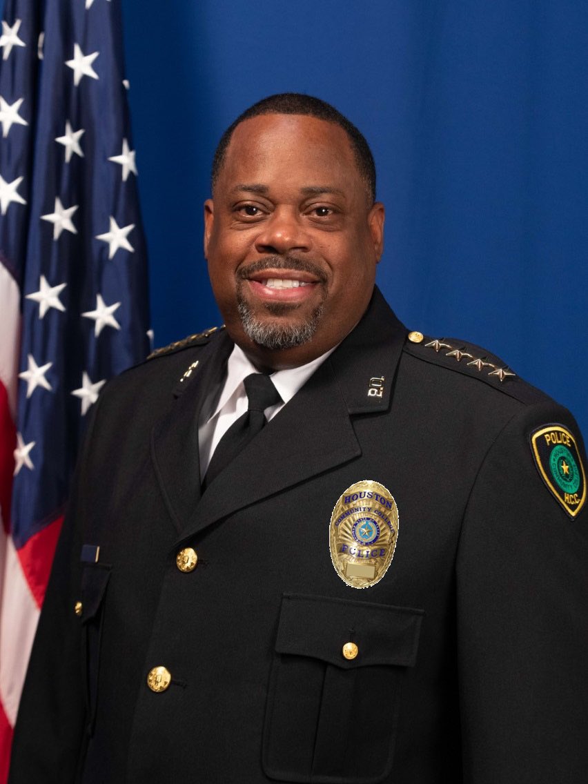 Houston community police department on twitter chief michael benford