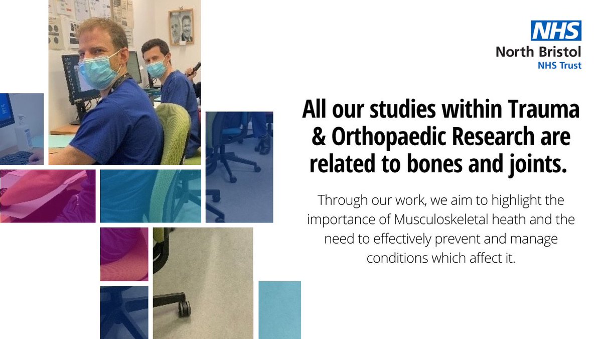 Captured in fracture clinic – our wonderful band of Orthopaedic Medics working hard to support our research patients who have damaged their bones and or joints! #BestMSKHealth  #MovementIsMedicine  #HealthWorkers  #DreamTeam