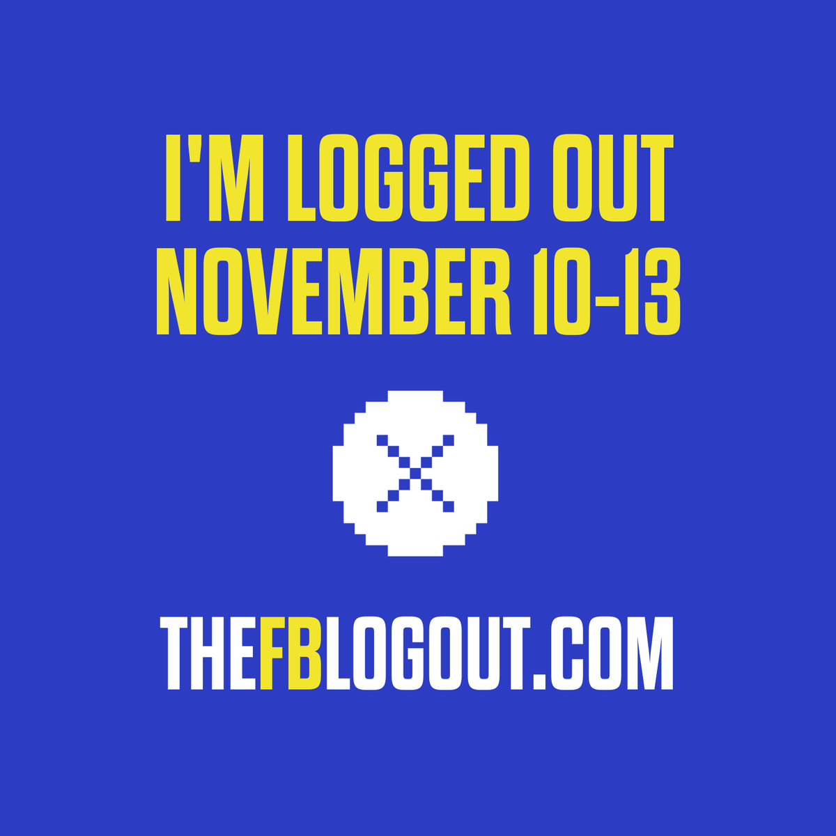 tazshedevl's tweet photo. Because they don't care if their platform is used to end democracy as we know it, I'm logged out of FB & IG for the next 3 days in protest - join us and show them USERS - their bread and butter - will not stand for this https://t.co/H5IsDP4lUD #FBlogout #IGlogout #facebooklogout https://t.co/9ODDWNxVFA