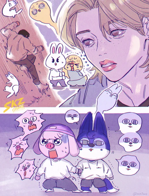 [SKZ CODE]Ep.08 👻🐤💦

#Straykidsfanart #Felix 