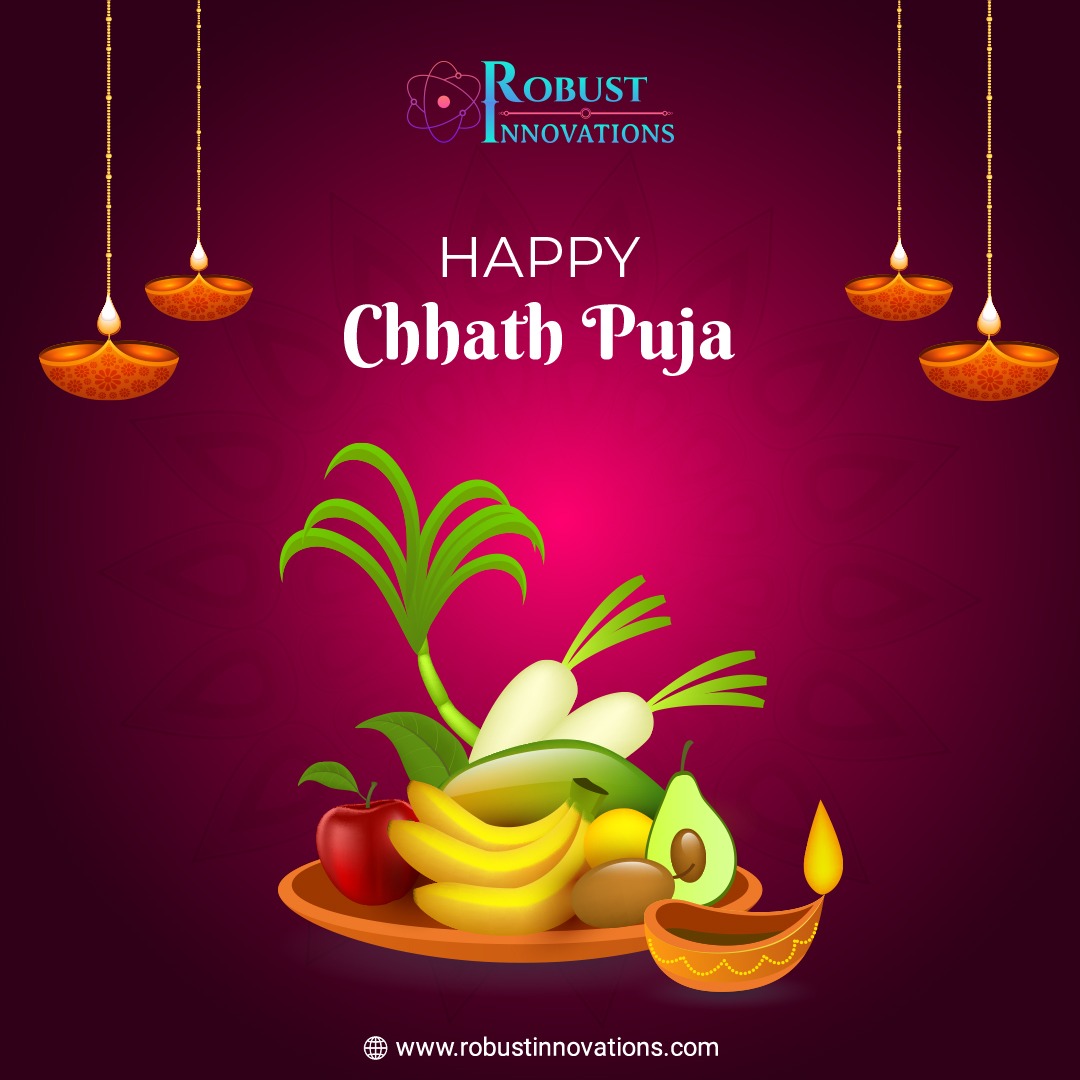 robust_innov's tweet photo. May the occasion of Chhath Puja light up new hopes and opportunities in your life and fulfill all your dreams and leave you with a smile.
#robustinnovations #chhathpuja  #chhathmahaparv  #durgapuja https://t.co/rFYLfZmGKk