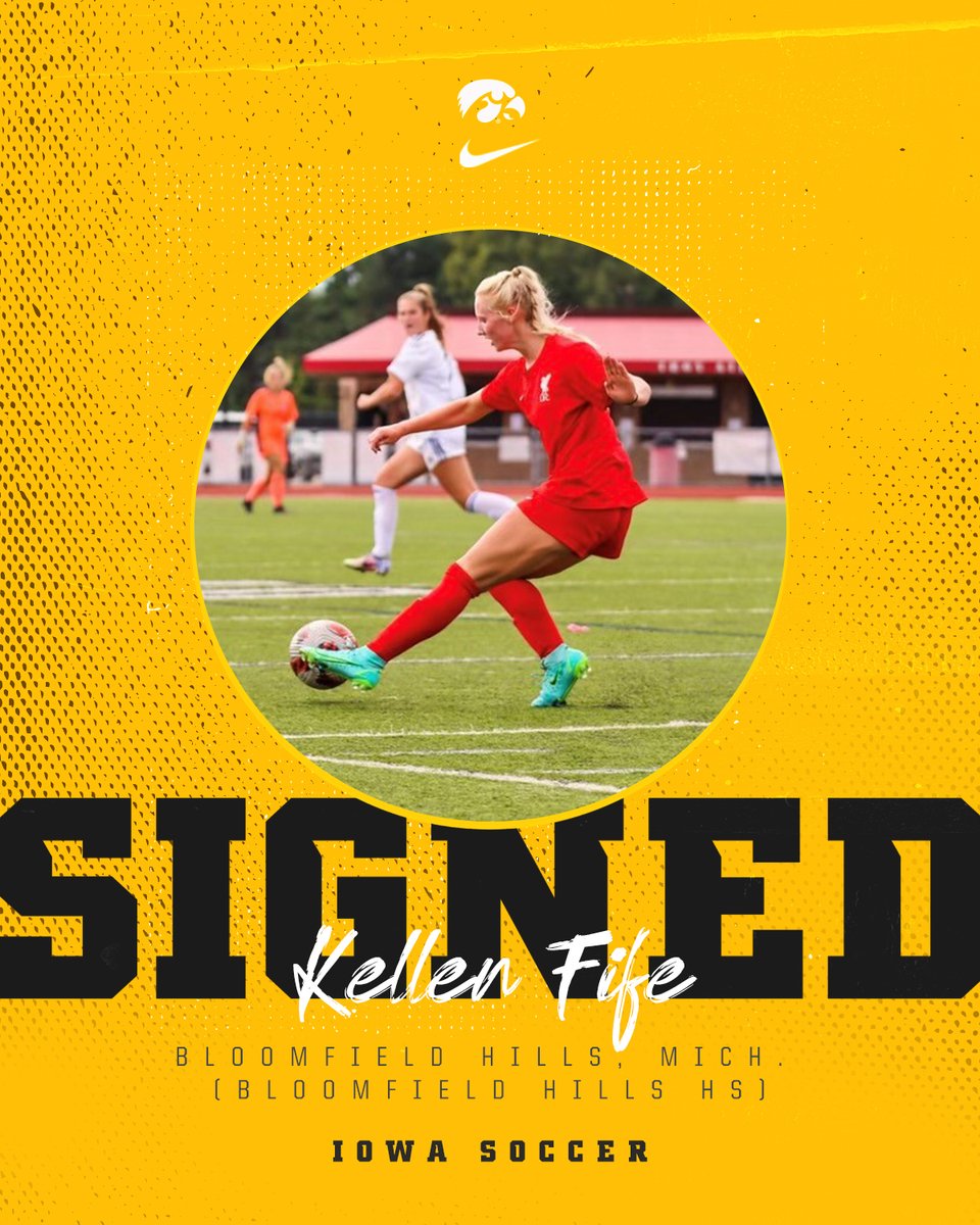 🔊 “I chose to continue my athletic and academic career at the University of Iowa because I knew that it would provide me with an environment and coaching staff that would push me to be a better person, athlete and student every day."

Welcome to the #Hawkeyes <a href="/kellen_fife/">kellen fife</a> 🖤💛