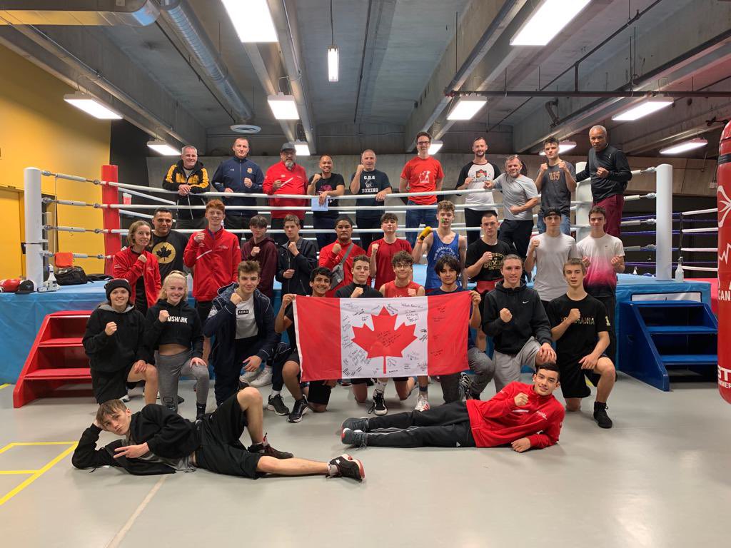 boxing_canada's tweet photo. The future is looking bright 🌟Hard work and talent was on display at the youth camp at @insquebec. 🥊 Thank you to all athletes at coaches! Next up ➡️ women’s elite https://t.co/aHAcZX5MFV