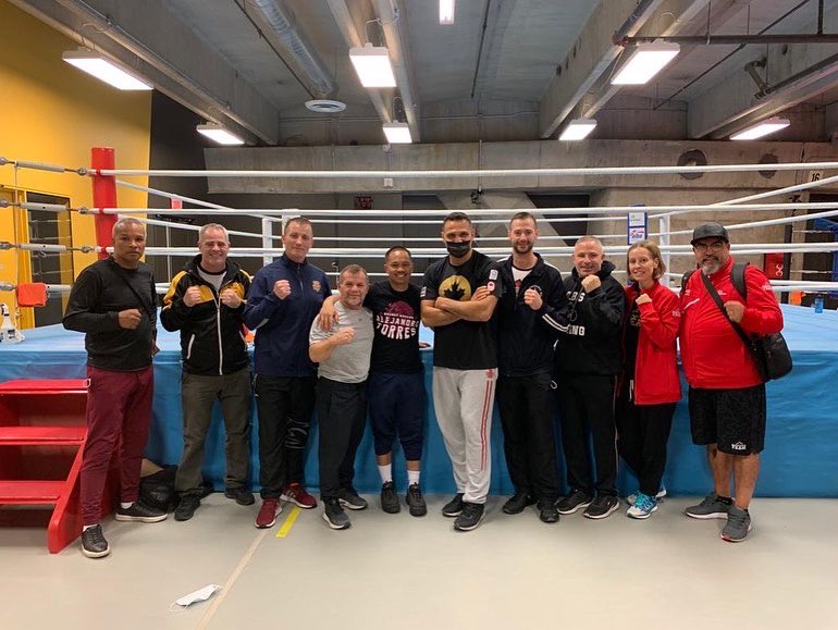 boxing_canada's tweet photo. The future is looking bright 🌟Hard work and talent was on display at the youth camp at @insquebec. 🥊 Thank you to all athletes at coaches! Next up ➡️ women’s elite https://t.co/aHAcZX5MFV