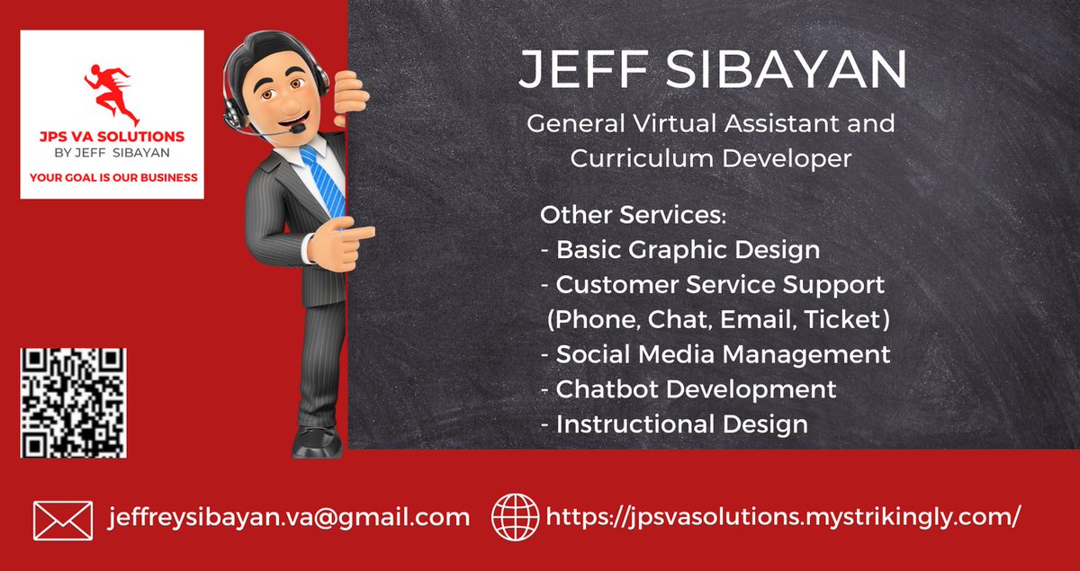 jps_solutions's tweet photo. Let a Curriculum Developer create a tailor-fit  training, onboarding, and professional development program for your company. Talk to us now!👌   
#generalvirtualassistant#virtualofficeassistant#virtualbusinessassistant#hirevirtualassistant#virtualassistantcompany https://t.co/8EsVe89JtW